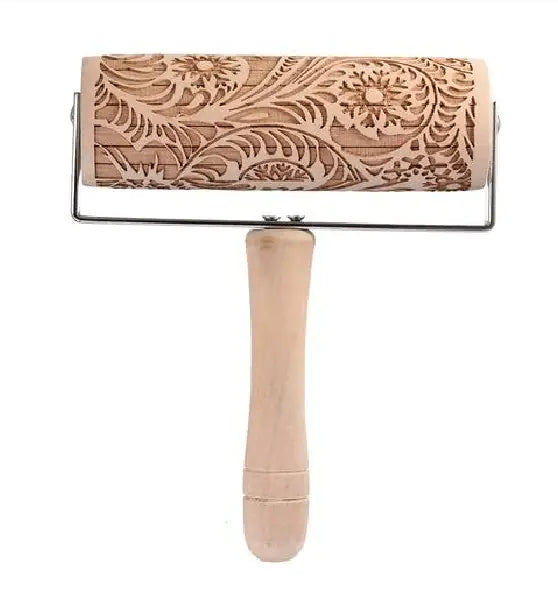 Christmas Print Eco-Friendly Kitchenware Rolling Pin