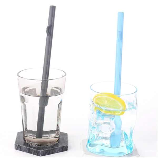 Eco-Friendly Split Straw Set, Reusable Design