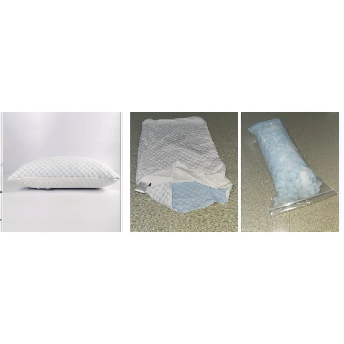 Bamboo Fiber Crushed Sponge Pillow
