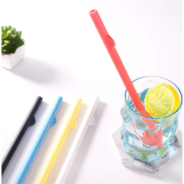 Eco-Friendly Split Straw Set, Reusable Design