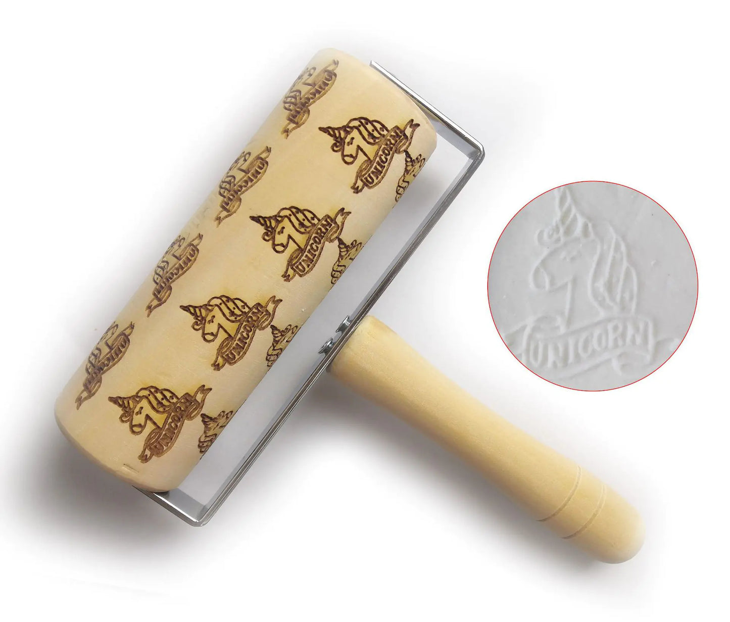 Christmas Print Eco-Friendly Kitchenware Rolling Pin