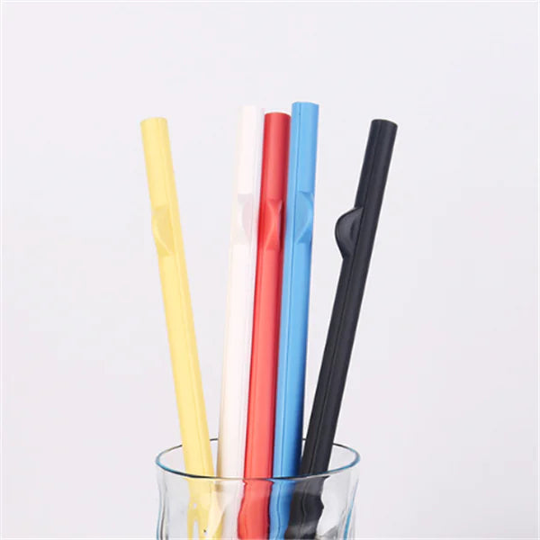 Eco-Friendly Split Straw Set, Reusable Design