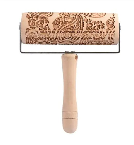 Christmas Print Eco-Friendly Kitchenware Rolling Pin