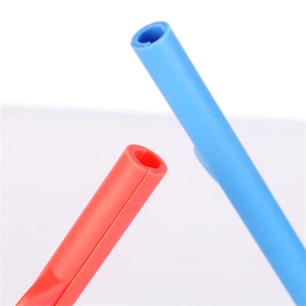 Eco-Friendly Split Straw Set, Reusable Design
