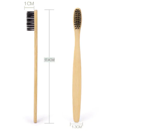 Bamboo Charcoal Custom Toothbrush