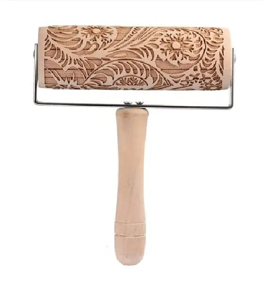 Christmas Print Eco-Friendly Kitchenware Rolling Pin