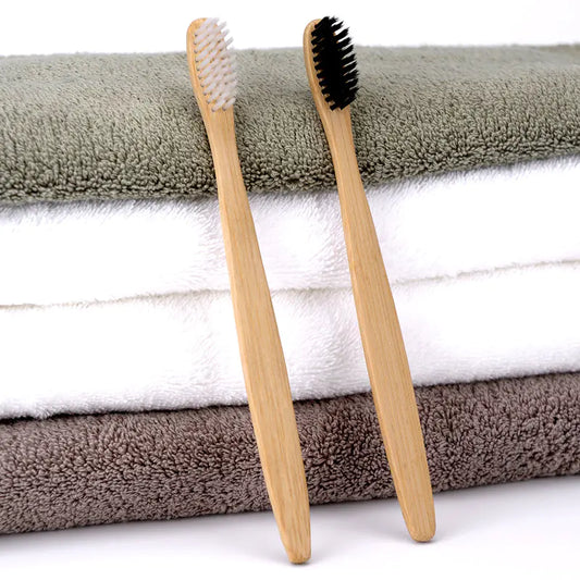 Bamboo Charcoal Custom Toothbrush