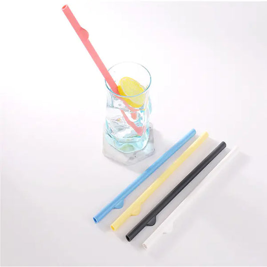 Eco-Friendly Split Straw Set, Reusable Design