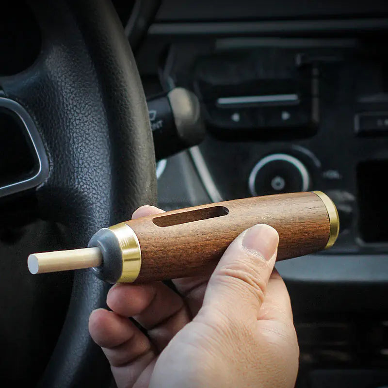 Mini Walnut Ashtray - Eco-Friendly Cigarette Holder
