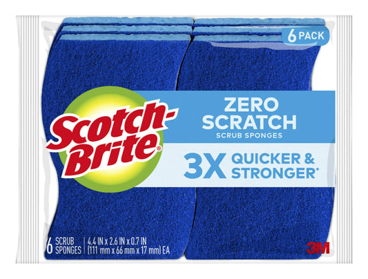 Scotch-Brite Non-Scratch Scrub Sponge 6 Sponges