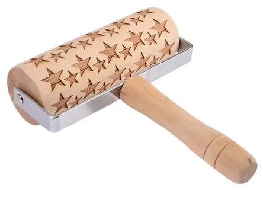 Christmas Print Eco-Friendly Kitchenware Rolling Pin
